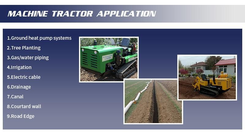 Farm Agriculture Machine Irrigation Trencher