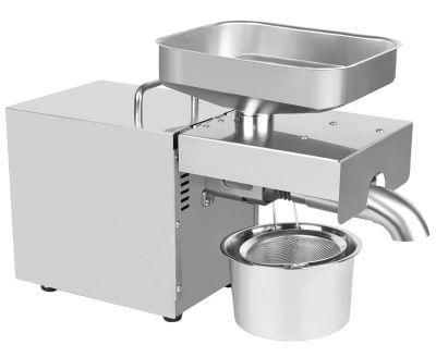 Small Scale Stainless Steel Automatic Mini Peanut Oil Press Machine