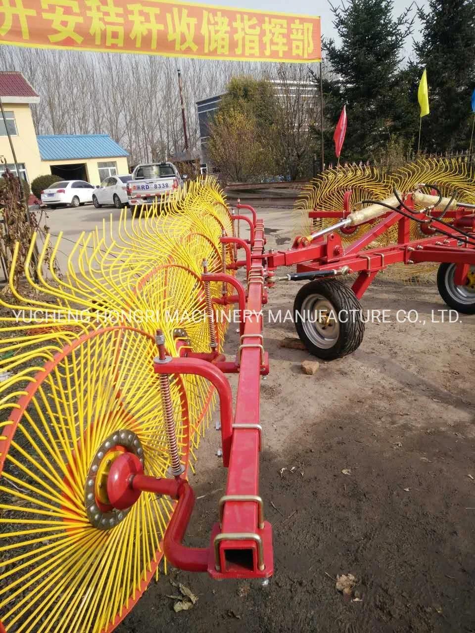 Agricultural Machinery Traditional Double-Sided Structure Design Hay Rake