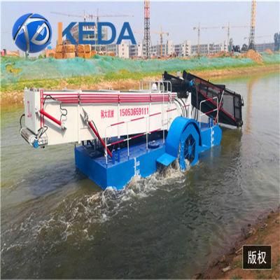 Dismountable Water Weed Harvesters Equipped with Aquatic Weed Cutter / Paddle Wheels