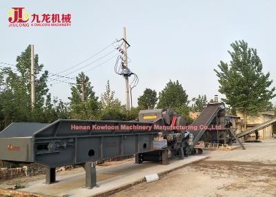 Agriculture Waste Chopping Grinder Wood Crusher Tree Bark Crushing Machine