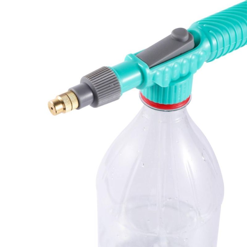 Garden Push Pull Pressure Pump Sprayer Trolley Gun Adjustable Nozzle Air Pump Misting Watering Gun