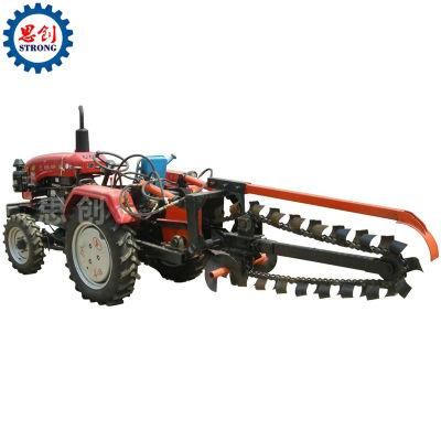 Chain Trencher Tractor Ditching and Trenching Machine Driven by Tractor
