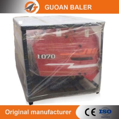 Guoan Small Hay Grass Straw Silage Alfalfa Bale Compress Round Baler Machine for Rice Straw