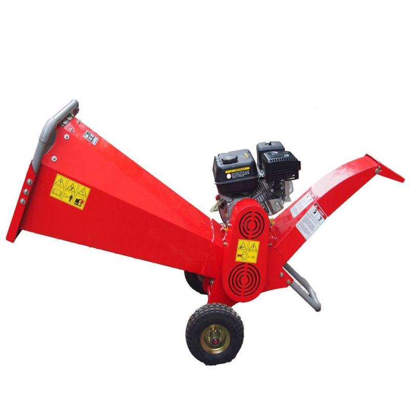 China Gasoline Wood Chipper Shredder