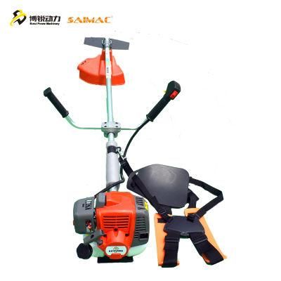 Gas Power Brush Cutter Grass Trimmer Powerful Cutter for Farm Garden Mowing