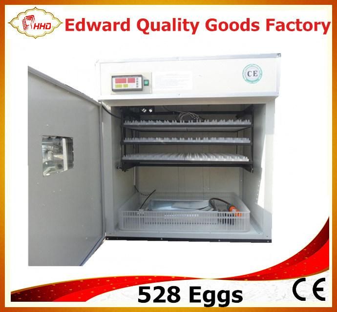Hhd 528 Eggs Ce Approved Automatic Egg Hatchers Incubator Machine