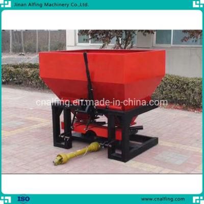 Powder Coated Stainless Steel Fertilizer Spreader/ Double Disc Fertilizer Spreader