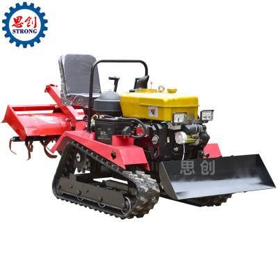 Agriculture Crawler Cultivator Tracked Orchard Micro Tiller