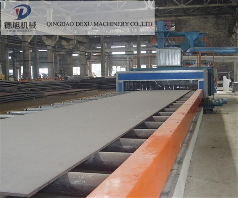 Steel Plate Cleaning Shot Blasting Equipment