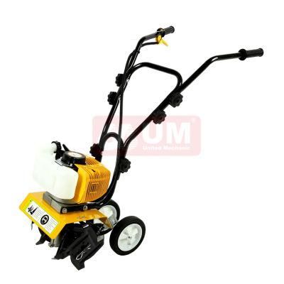 Agricultural Mini Gasoline/Petrol Power Rotary Weeder 52cc 2-Stroke Tillers