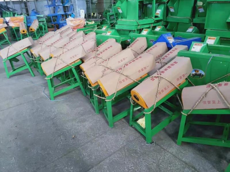 Corn Threshing Machines Horizontal Maize Thresher Corn Sheller 500kg/Hr