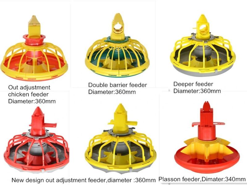 Broiler Farming Equipment Automatic Poultry Feeding Line System for Broiler Farm