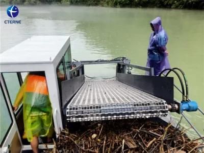 Weed Harvester Boat Harvest Floating Garbage Harvester Aquatic Weed Harvester