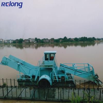 Crawler Type Weed Cutter/Mechanical Harvesting/Harvesting Aquatic Weed Machine for Sale