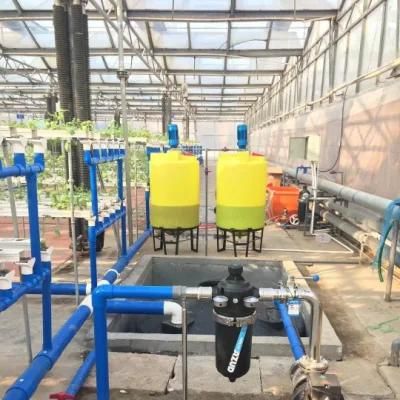 Energy Water Saving Automatic Intelligent Fertilizer System for Greenhouse Crops