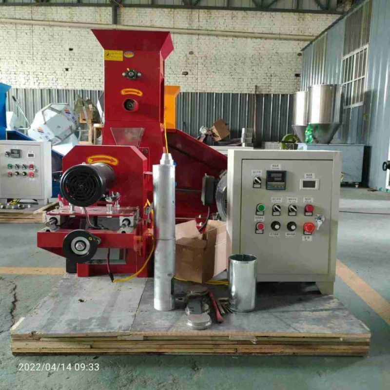 Dog Cat Bird Fish Floating Pet Food Pellet Feed Mill Making Extrusion Machine