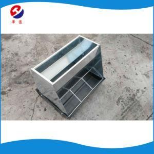 Animal Feeder Stainless Steel Pig Trough for Farm Equipment