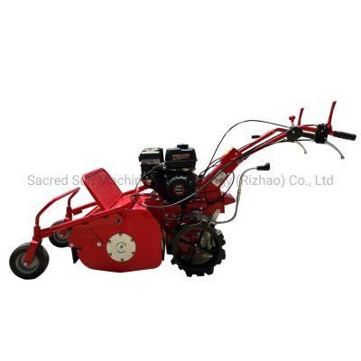 Self-Propelled Flail Lawn Mower Powered with Adjustable Stubble Height