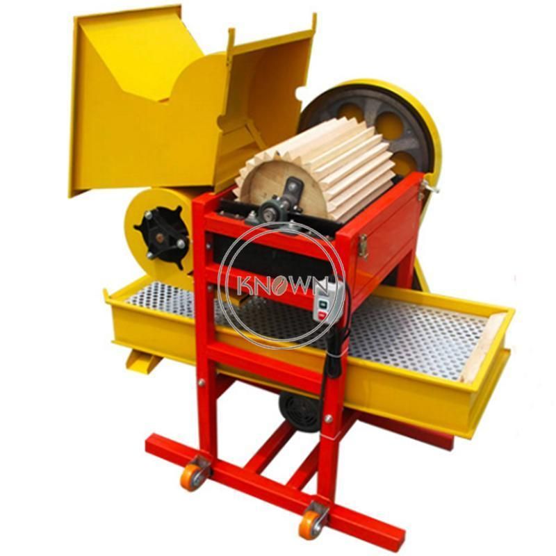 Commercial Cashew Sheller Dry Peanut Red Skin Peeling Machine Automatic Almond Peeler Machinery Camellia Nectar Seed Shell Machine