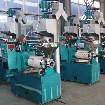 Peanut Soybean Rapeseed Automatic Oil Press Small Commercial Screw Oil Press Equipment