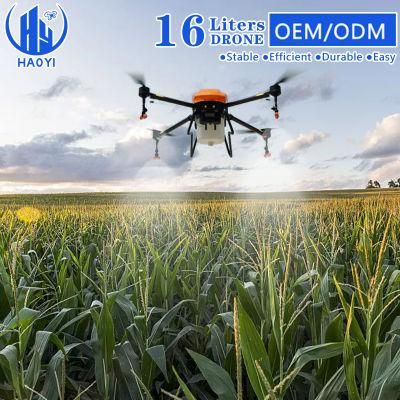 16L Remote Control Crop Spraying Drone with Fpv Camera