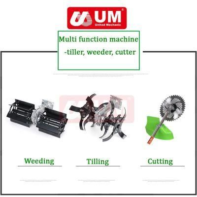 Um Hot Push Gasoline Garden Cultivator Hand Push Tiller Cultivator Tiller Farm Cultivator