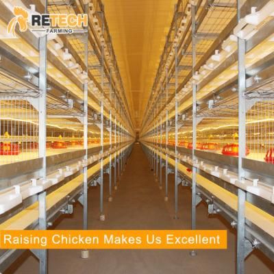 Galvanized Broiler Battery Chicken Cage Poultry Farm Equipment for Meat Chicken