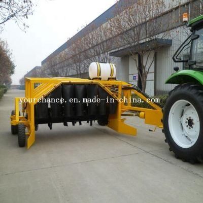 High Quality Zfq250 80-100HP Tractor Trailed 2.5m Width Compost Turner Mixer for Organic Fertilizer