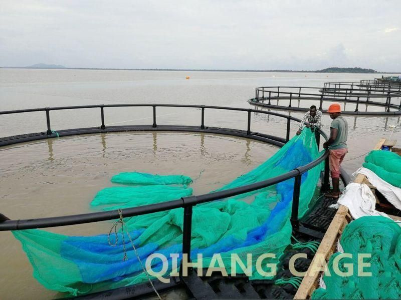 PE Bracket Square HDPE Cage for Fish Farming