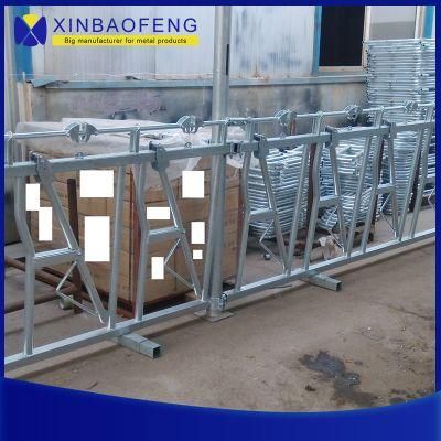 High Quality Low Price Dairy Cattle Headlocks Feeder Galvanized Used for Cow Loop Cubicle for Farming