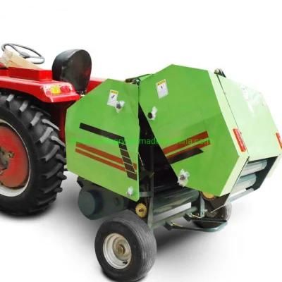 Farm Using Mini Round Hay Baler Mrb0870 Hydraulic Packing Machine