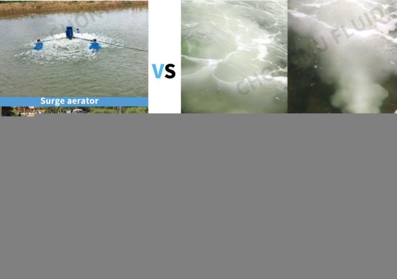 Submersible Surge Aerator Fishing Equipment for Fish Farming Shrimp Prawn Pond