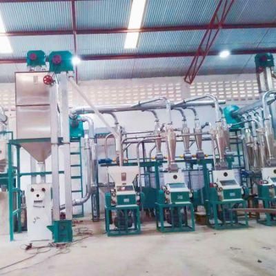 30tpd Maize Milling Plant Running in Angola