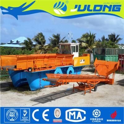 Full Automatic Water Weed Transport Ship Aquatic Weed Harvester