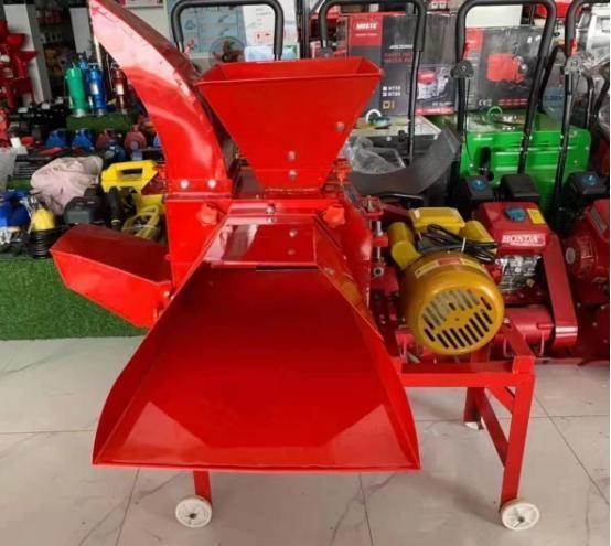 Movable Wheat Corn Cotton Stalk Silage Crop Hay Straw Grass Chaff Cutting Machine for Chopping Crushing Shredding Animal Poultry Feed Green Fodder Forage