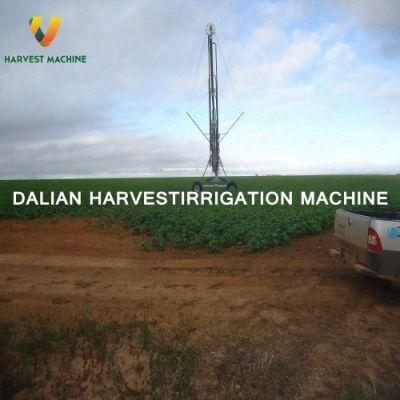 Lindsay Agricultural Sprinkler Irrigation System with End Spray Sprinkler Lateral Move