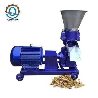 Motor Farming Pelletizer Household Small 220V Fish Chicken Pig Poultry Animal Feed Pellet Processing Machines