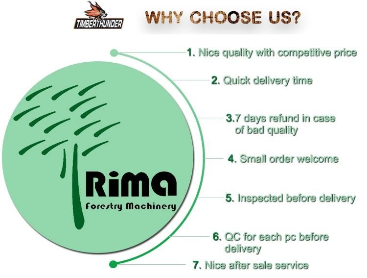 Rima Wood Log Splitter Gasoline Fire Wood Processor