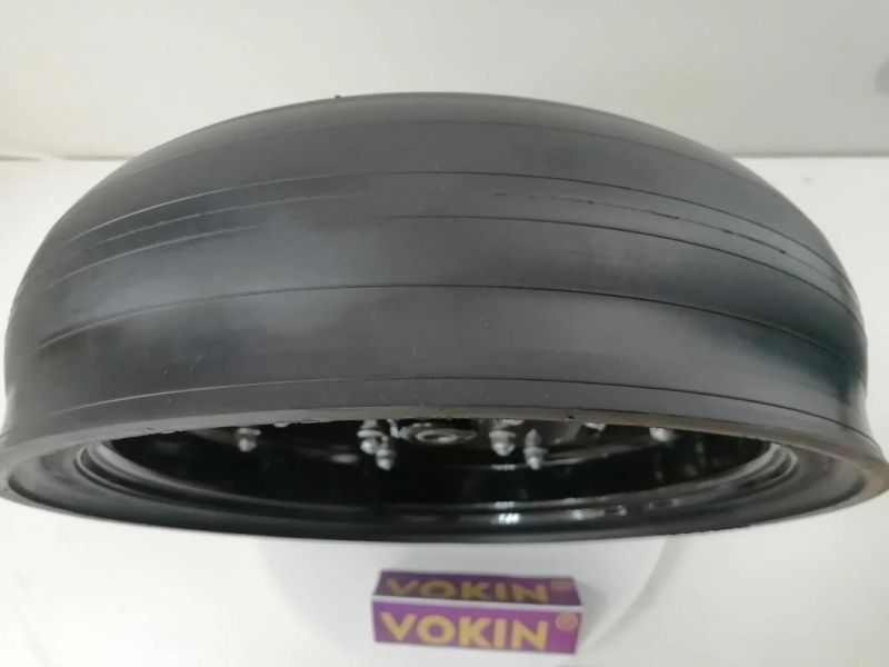 4.5" X 16" White Color Nylon & Steel Rim Depth Wheel for John Deere