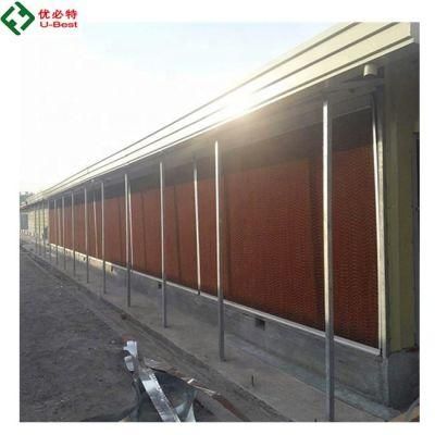 Good Quality Kraft Paper Honey Comb Evaporative Cooling Pad for Poultry Chicken Farming House /Greenhouse