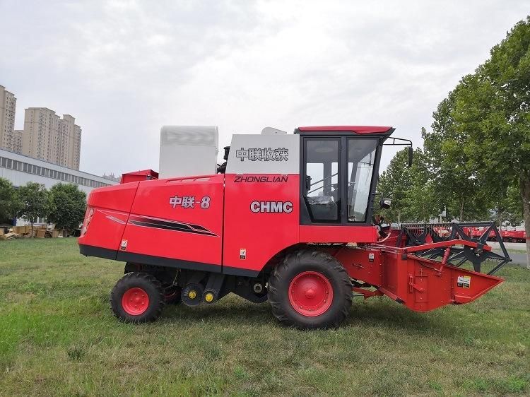 with Straw Collection Use for Flax Seeds and Flax Combine Type Harvester