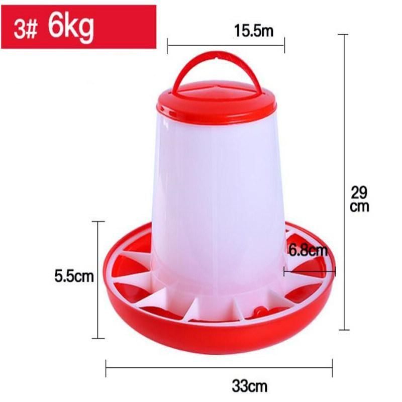 Bird Pigeon Goose Duck Bird Chicken 2-10 Kg Plastic Automatic Poultry Drinker Feeder (NT01)