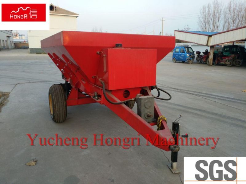 Hongri Dfc Series Trailed Spreader Fertilizer Dispersed Evenly Reduce Labor