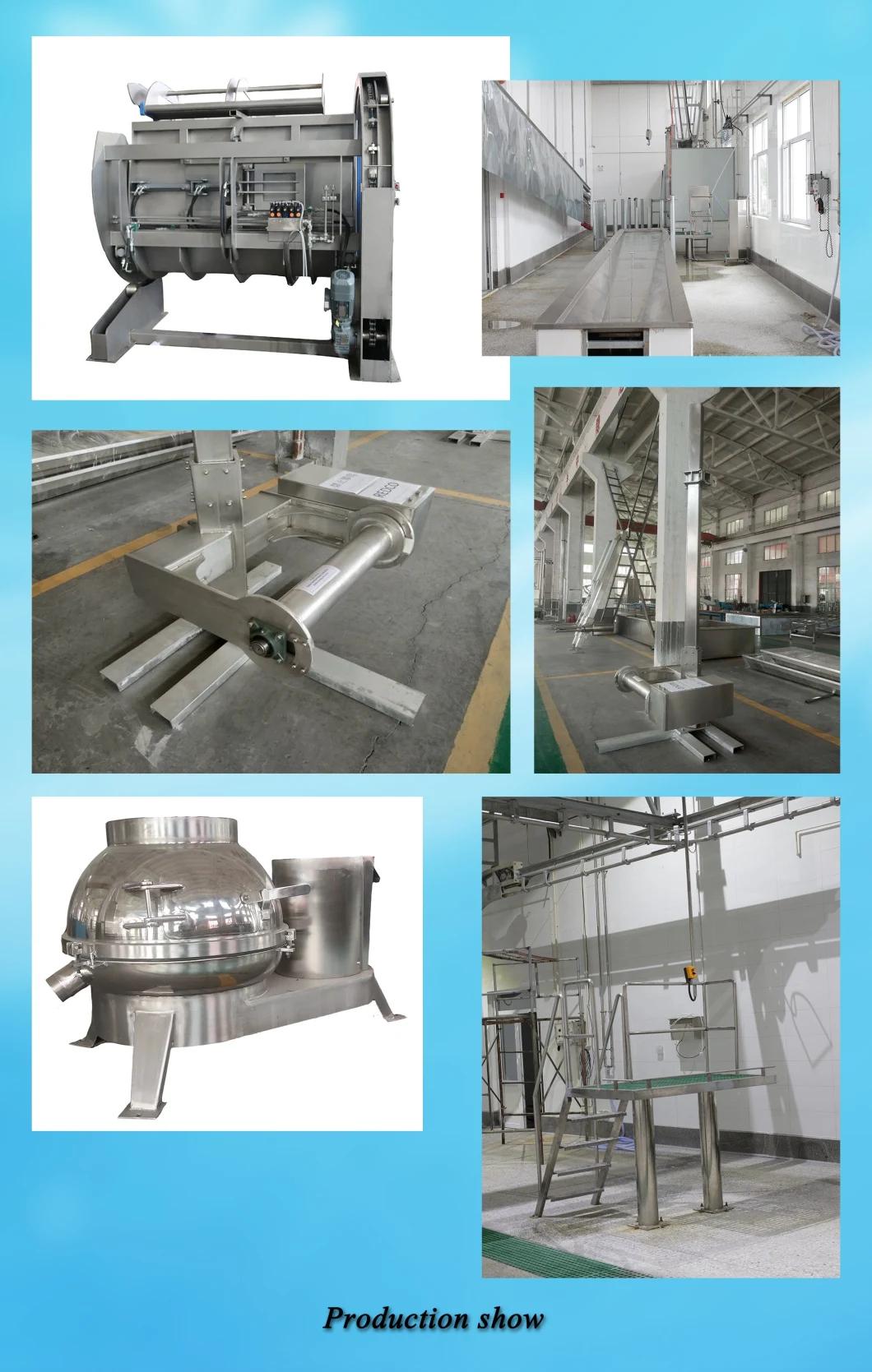 380V/220V Turnkey Project EU Standard Apply Cattle Slaughterhouse Slaughtering Machine