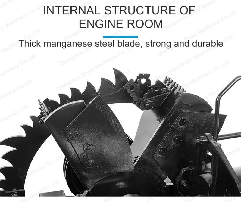 Chaff Cutter for Agriculture Wet Grass Hay Cutter Chopper Machine