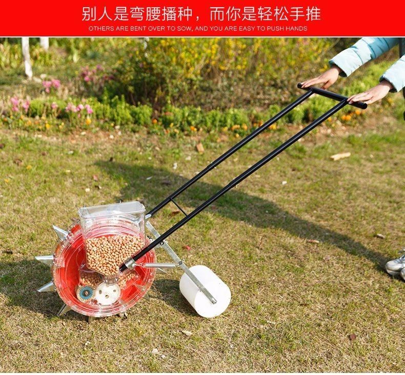 Hot Sale Hand Operated Push Seed Seeder with Good Quality