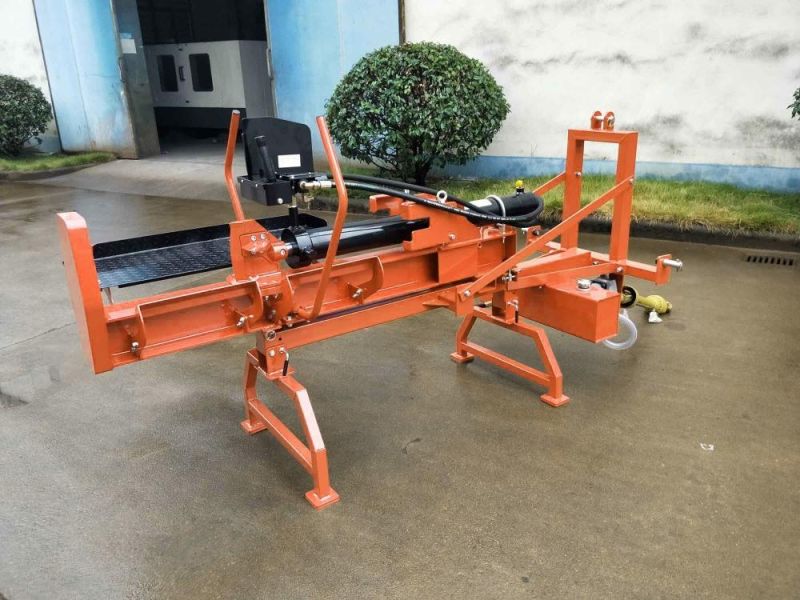 Tractor 3 Point Hitch Hydraulic 22ton 1050mm Length Pto Driven Wood Log Splitter