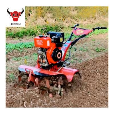 Hand Push Air Cooled Tillage Agricultural Machinery
