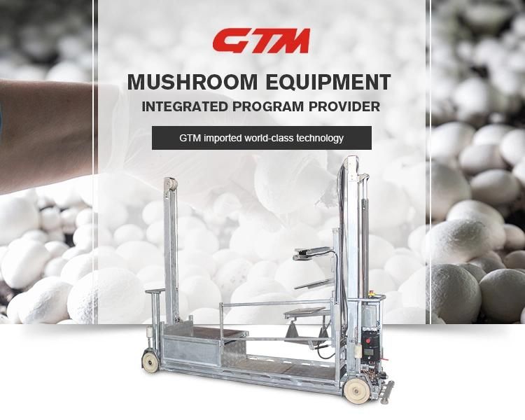 Electric Picking Lorry Mushroom Growing Automatic Walking Cart